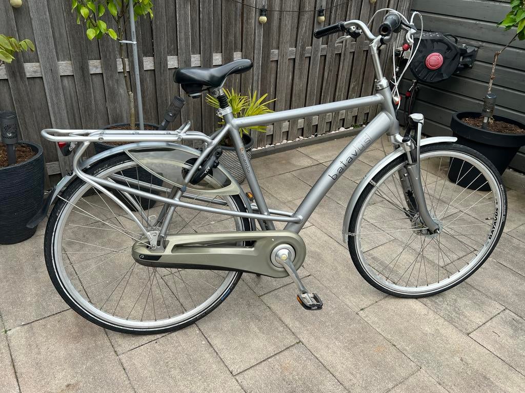 Herenfiets, 55 tot 59 cm, Ophalen, Zo goed als nieuw, Batavus