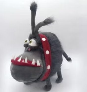 Kyle Gru pluche hond knuffel (25cm), Ophalen of Verzenden, Nieuw, Hond
