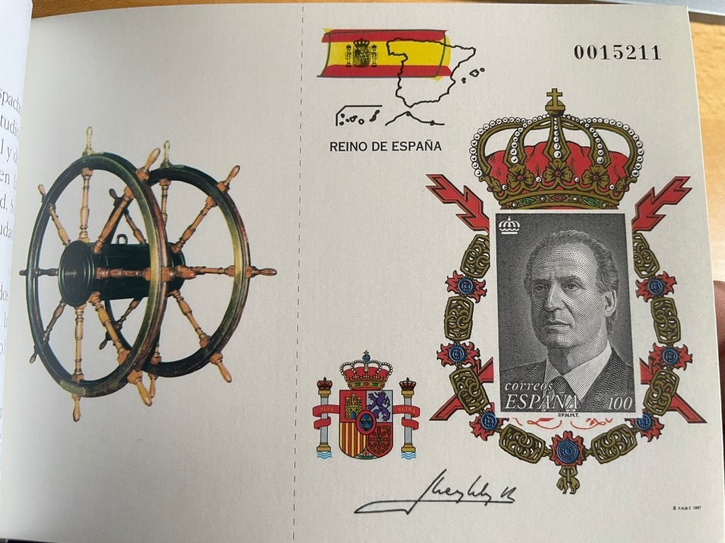 Spanje, 1996, Juan Carlos I, boekje, pf, Mi 3306-3309 (MH10), Ophalen of Verzenden, Postfris