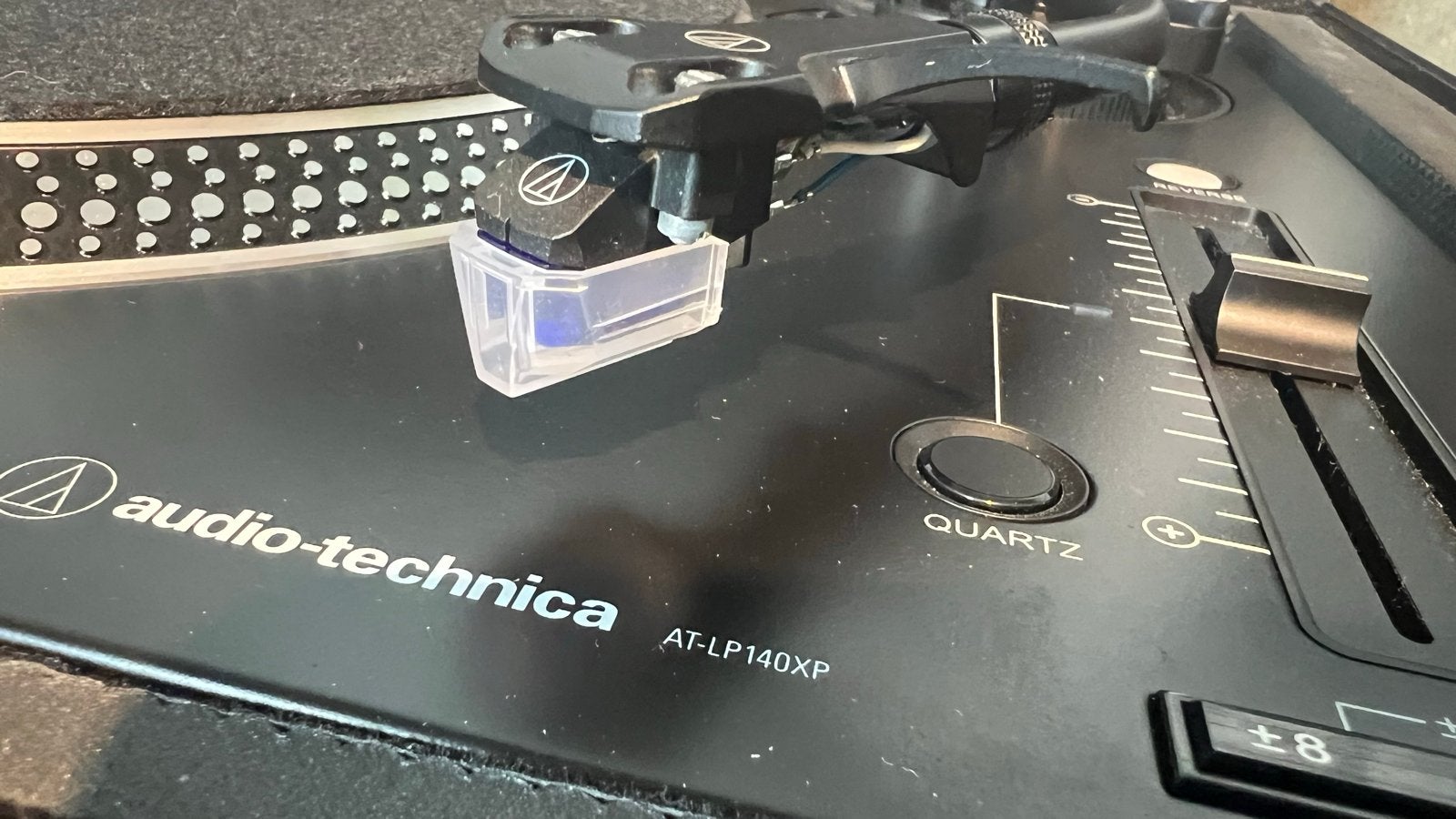 2X Audio-Technica AT-LP140XP Platenspeler met UDG Case, Overige merken, Pitch-regelaar, Ophalen of Verzenden, Zo goed als nieuw