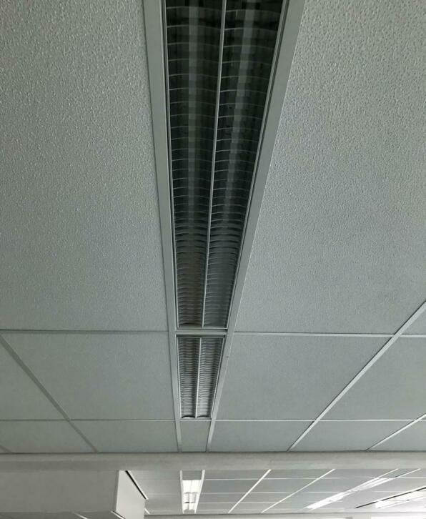 TL bakken/armaturen 100x inbouw opbouw 2x28Watt T5 €1250,-, Gebruikt, Niet ingevuld, Niet ingevuld, Ophalen