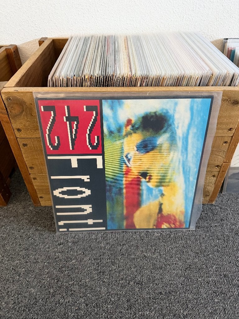 Front 242 – Never Stop! - 12", Ophalen of Verzenden, Zo goed als nieuw, 12 inch