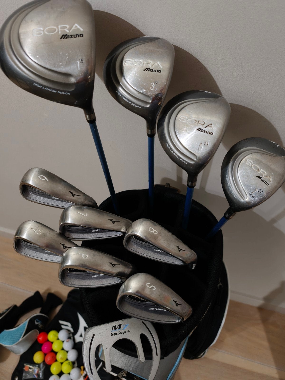 Foto 12 van Complete Luxe golfset dames Mizuno / als NIEUW + golftas