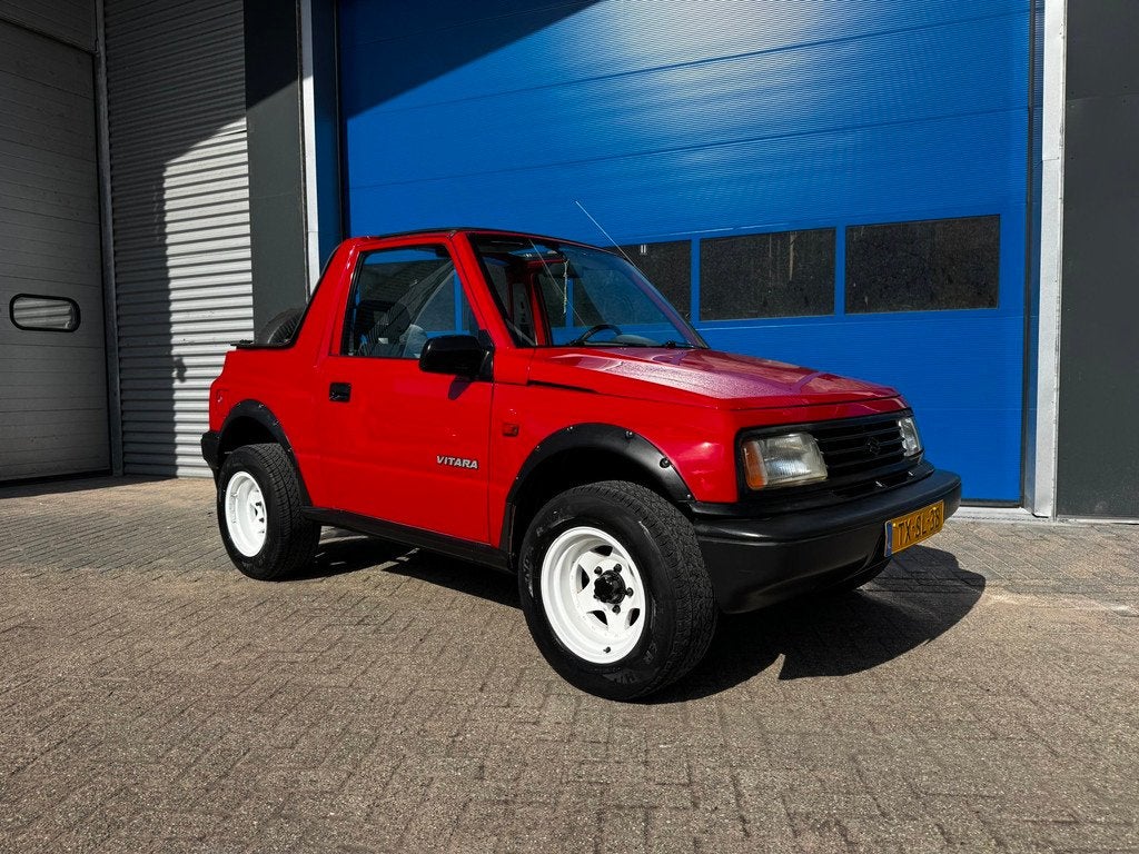 Suzuki Vitara 1.6 JX *Hardtop* Groot onderhoud *NL Auto!*, Auto's, 450 kg, 4 cilinders, Cabriolet, 4 stoelen