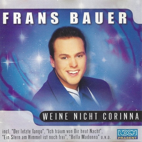 Frans Bauer - Weine nicht corinna CD, Verzenden, Zo goed als nieuw, Album, Schlager