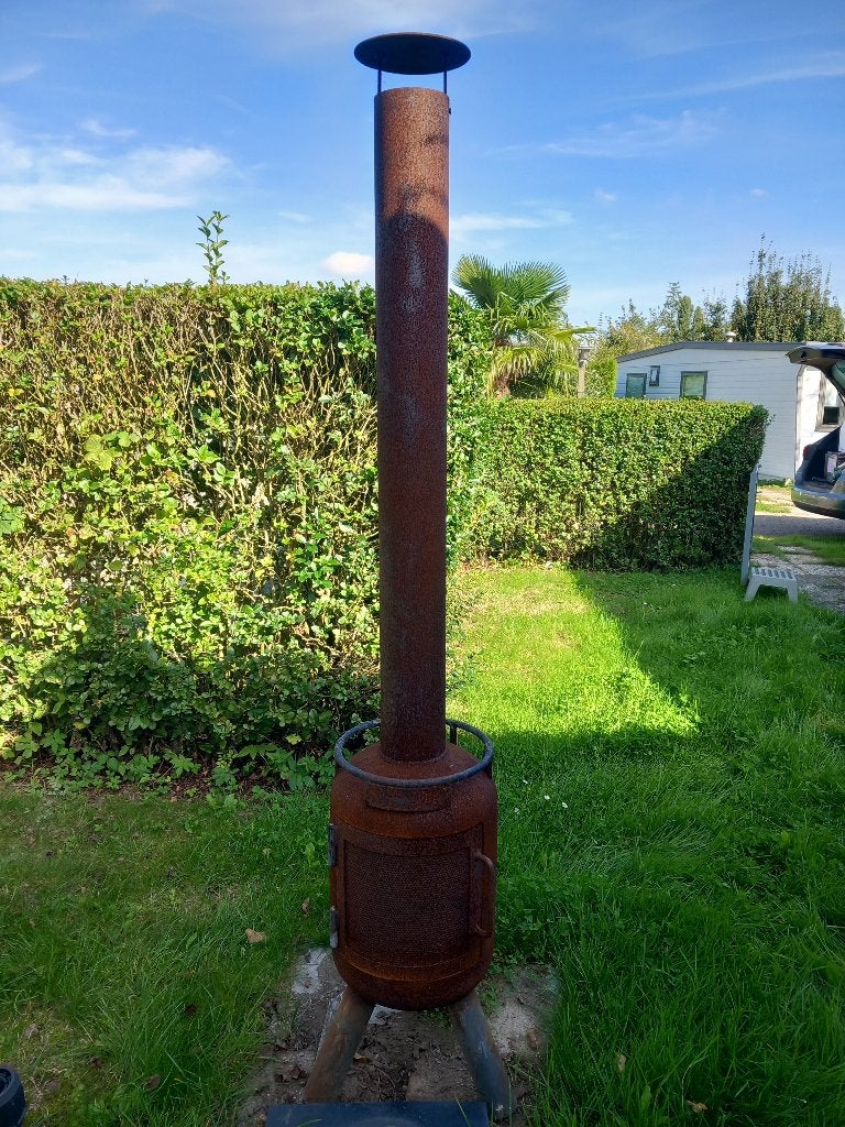 Houtkachel, Ophalen, Gebruikt