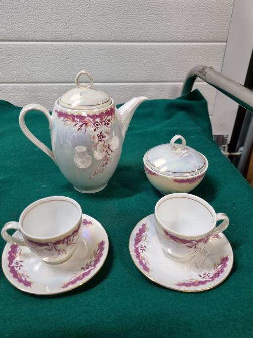theeservies 3-PC COLDITZ porselein, Ophalen of Verzenden, 'T Olde Gre-j, Info@toldegrej.nl, Endepoelstraat 20f Didam