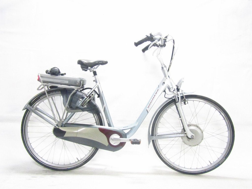 Batavus Intermezzo grijs dames 53cm 28inch, Fietsen en Brommers, Elektrische fietsen, 51 tot 55 cm, Gebruikt, Batavus