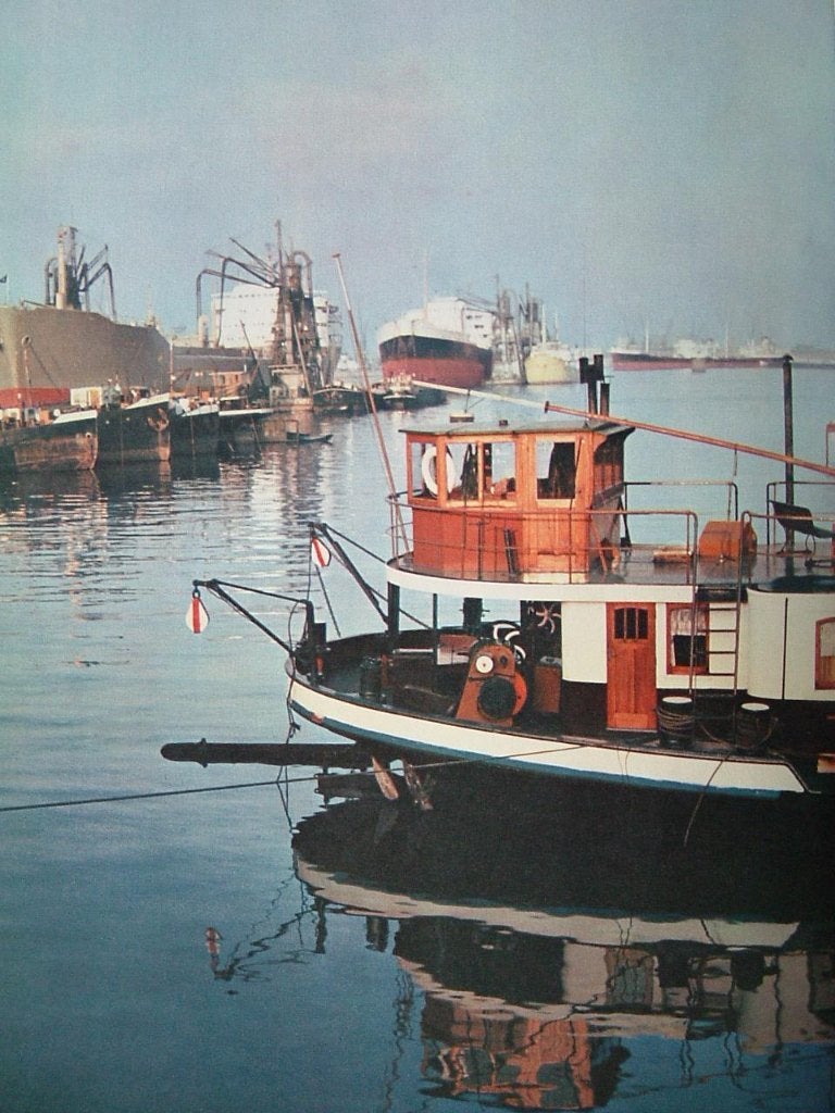 Nederland wonder uit water - 1963., Verzamelen, Scheepvaart, Ophalen of Verzenden, Gebruikt, Boek of Tijdschrift