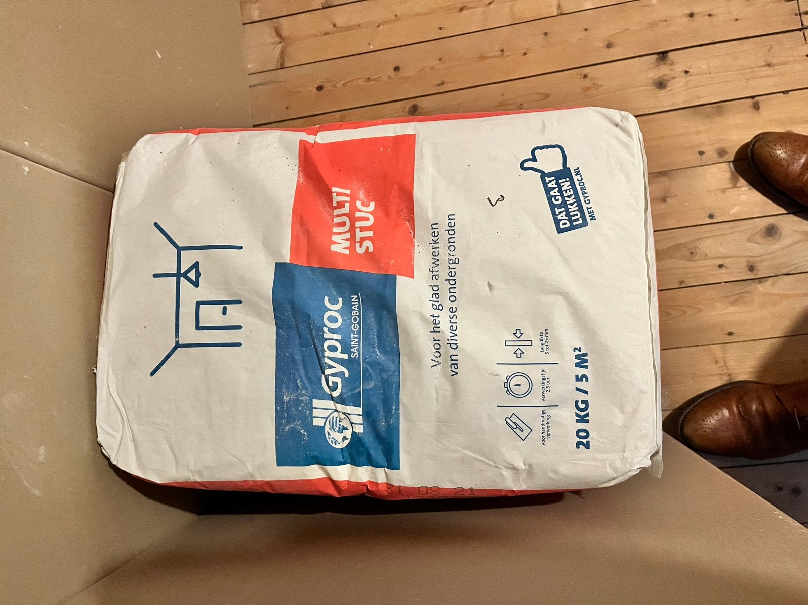 Gyproc multistuc, Ophalen, Zo goed als nieuw