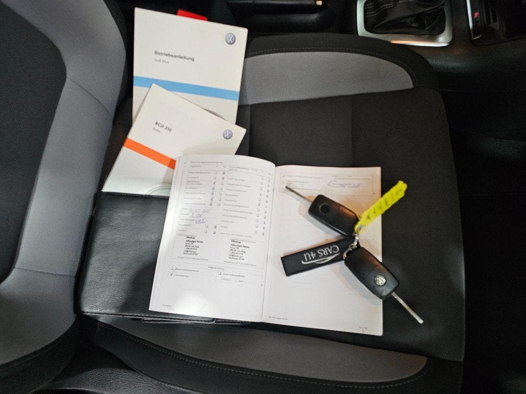 Volkswagen Golf Plus 1.6 TDI Trendline BlueMotion, Auto's, Volkswagen, Euro 5, Gebruikt, 4 cilinders, Bruin