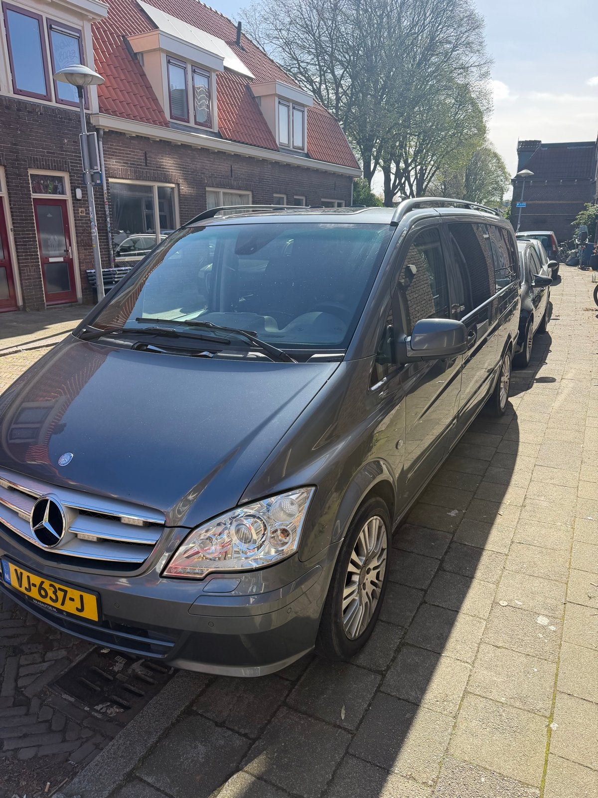 Mercedes-Benz Vito 2014 122 v6 marge!! Lees advertentie, Auto's, Automaat, Euro 5, Zwart, Diesel