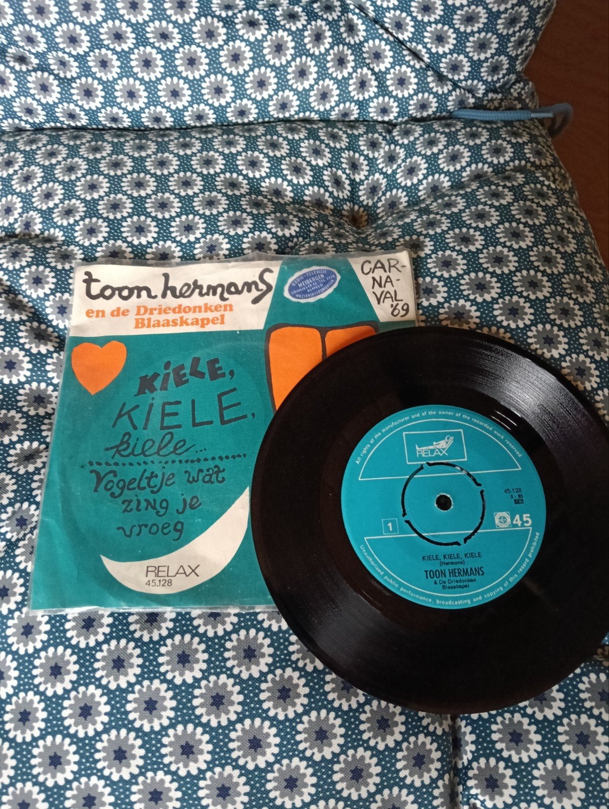 toon Hermans, Cd's en Dvd's, Vinyl Singles, Ophalen of Verzenden, Gebruikt, 7 inch, Nederlandstalig