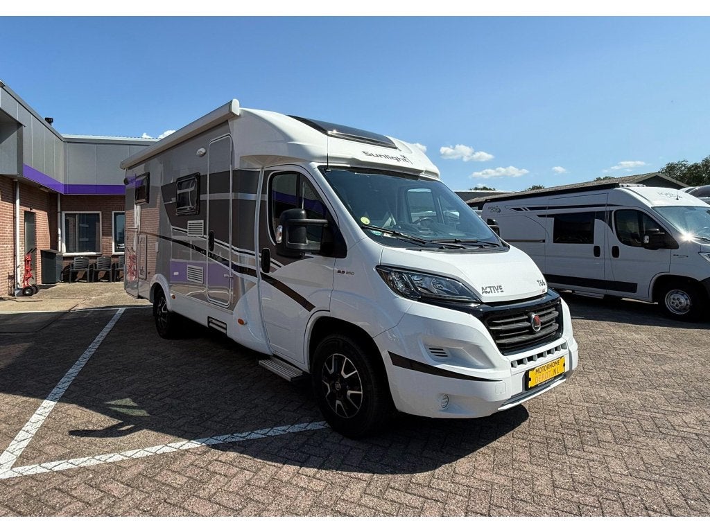 Sunlight T 66 Active NL-Camper automaat 150PK zeer compleet!, Automaat, Sunlight, Fiat, Tot en met 2