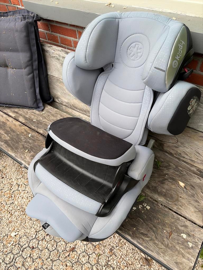 Kiddy autostoel, grijs, 9-36 kg, Zijbescherming, 9 t/m 36 kg, Ophalen, Overige merken