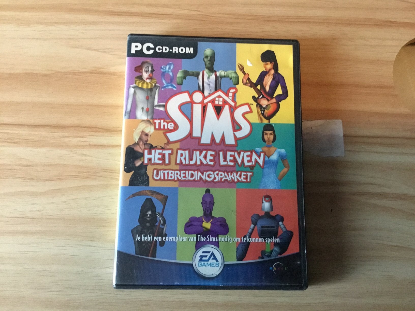 Pc game the sims het rijke leven, 1 speler, Ophalen of Verzenden, Zo goed als nieuw, Vanaf 12 jaar