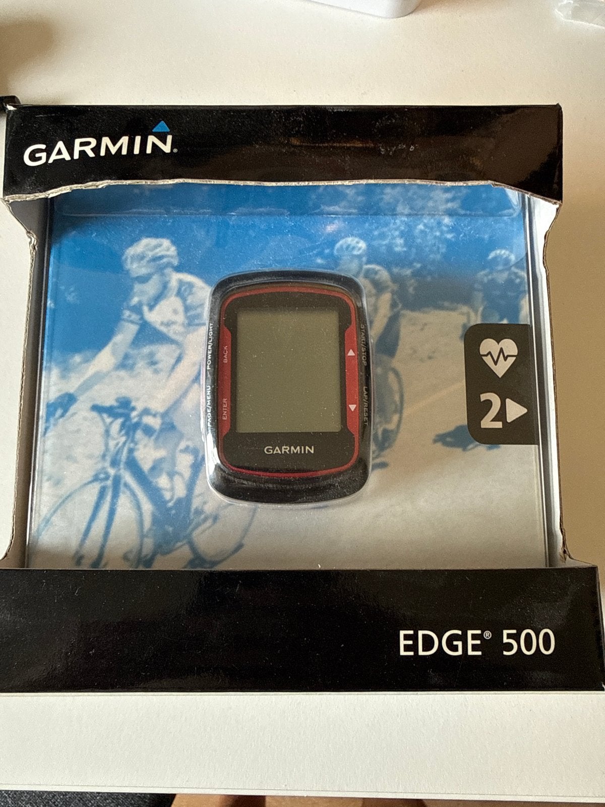 Garmin Edge 500 GPS Fietscomputer, Fietsen en Brommers, Fietsaccessoires | Fietscomputers, Ophalen of Verzenden, GPS, Gebruikt