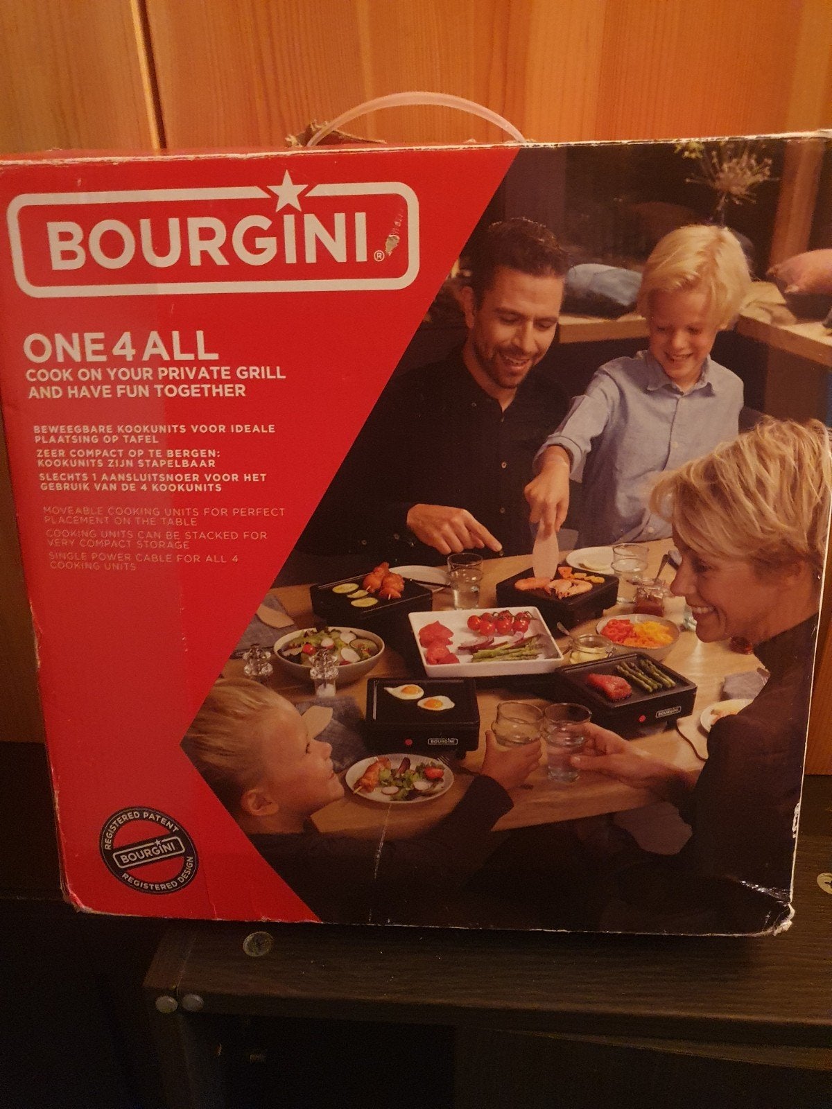 Bourgini One4All Gourmetstel - Zo goed als nieuw, Witgoed en Apparatuur, Ophalen, Zo goed als nieuw, 4 t/m 7 personen