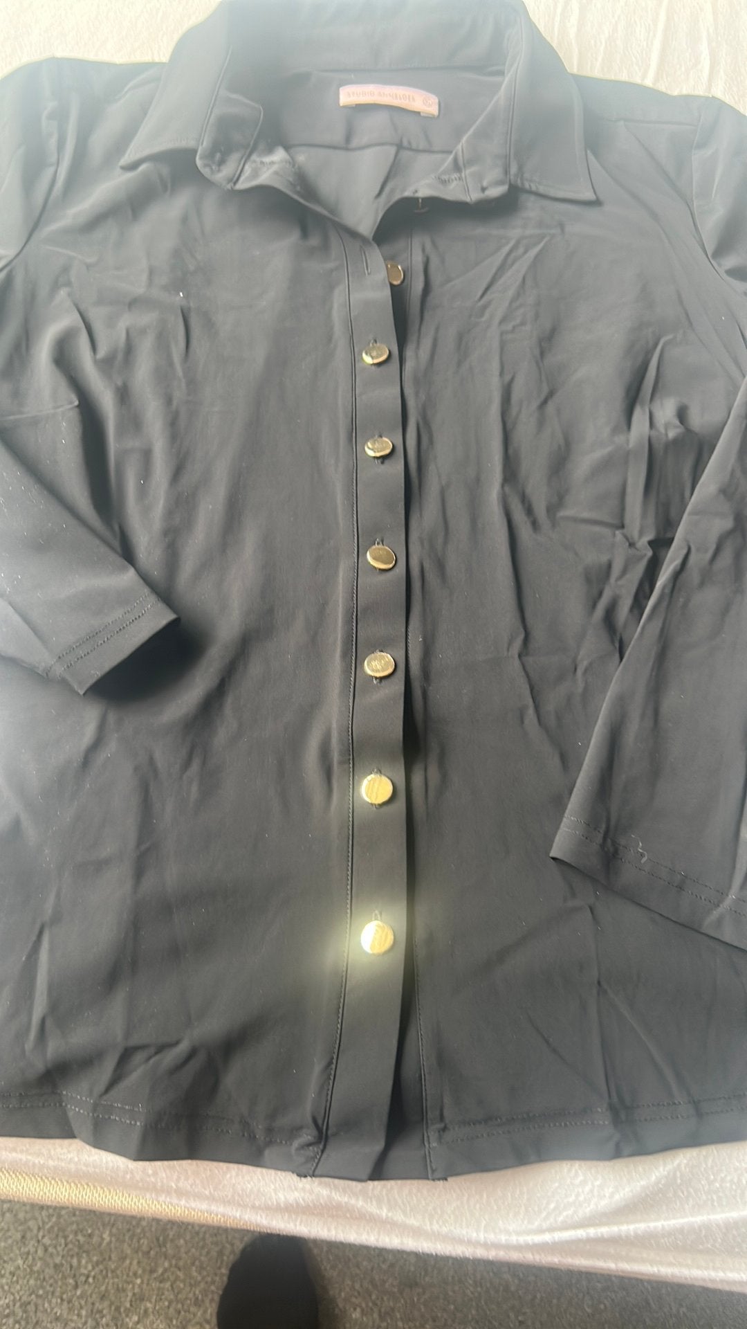 Studio anneloes, Kleding | Dames, Blouses en Tunieken, Ophalen of Verzenden, Zo goed als nieuw, Maat 46/48 (XL) of groter, Zwart