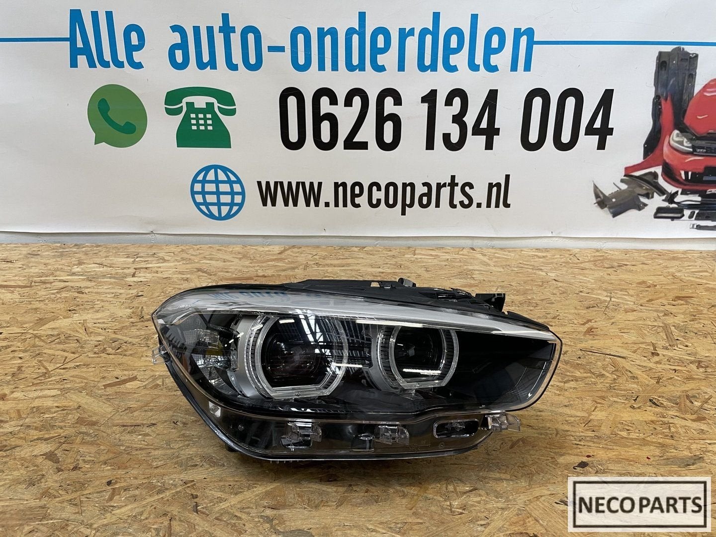 BMW F20 F21 LCI FACELIFT VOL LED KOPLAMP BLACKLINE 7492622, Auto-onderdelen, Verlichting, Gebruikt, -, -, Ophalen of Verzenden