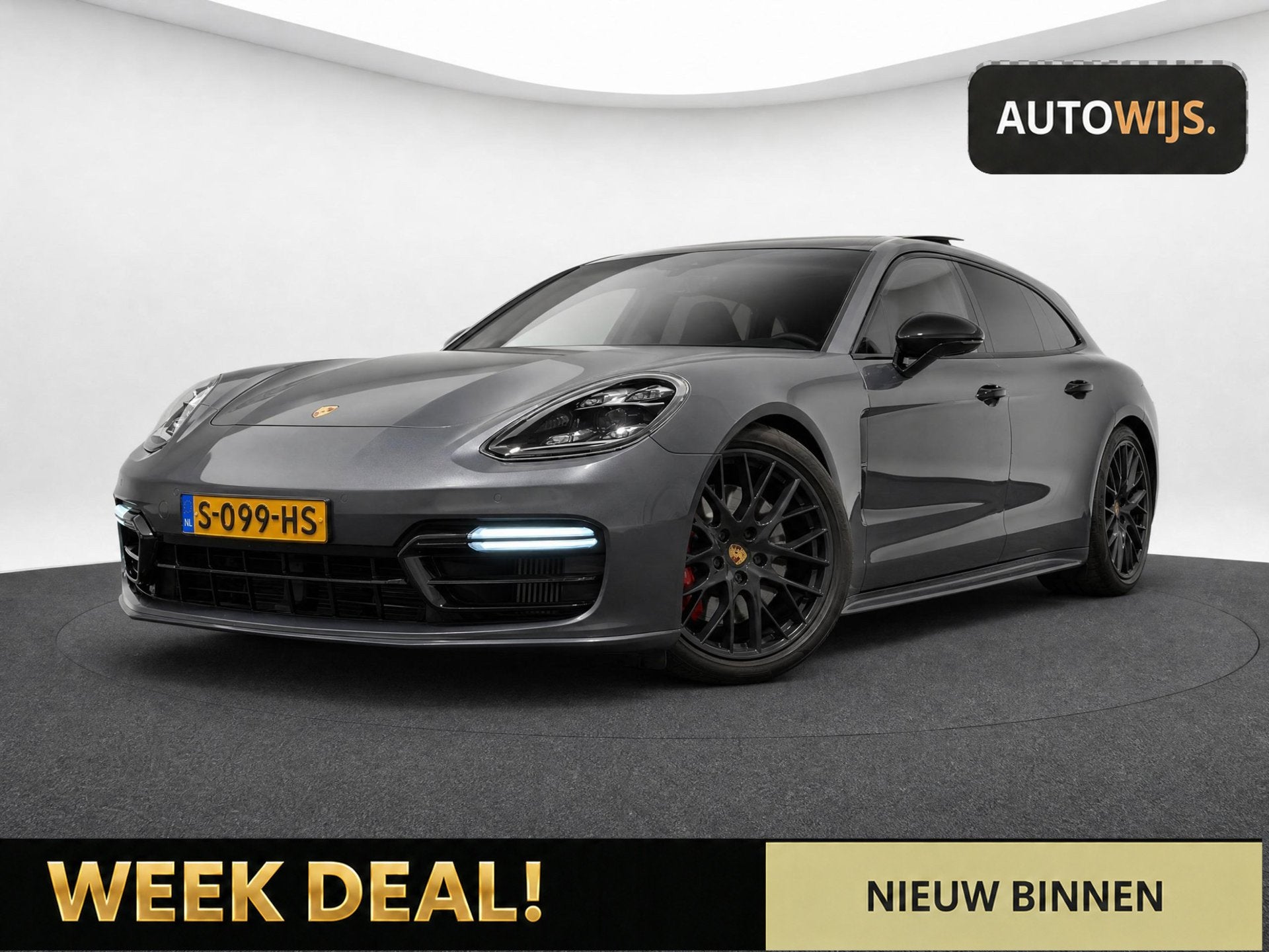 Porsche Panamera Sport Turismo 4.0 GTS|V8|BOSE|CHRONO|KEYLES, Auto's, Automaat, Dealer onderhouden, 120 €/maand, Vierwielaandrijving