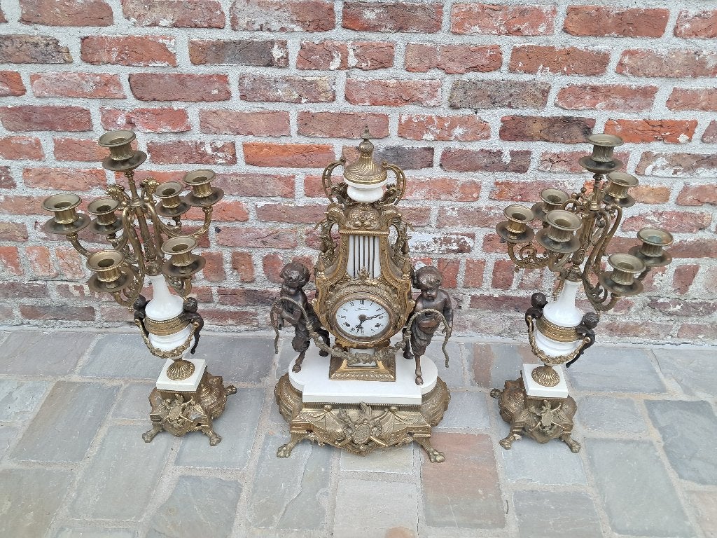 klokkenstel, Antiek en Kunst, Ophalen of Verzenden