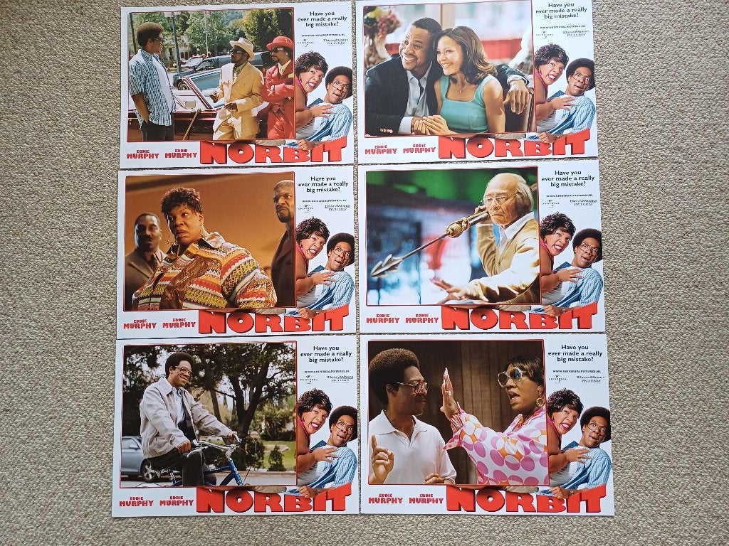 NORBIT     lobbycard set., Verzenden, Nieuw, A1 t/m A3, Film en Tv