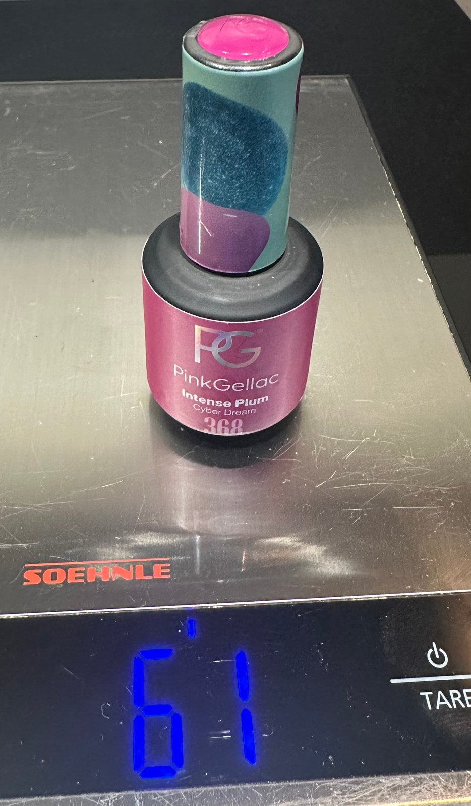 Pink Gellac Intense Plum368, Ophalen of Verzenden, Zo goed als nieuw, Toebehoren, Handen en Nagels