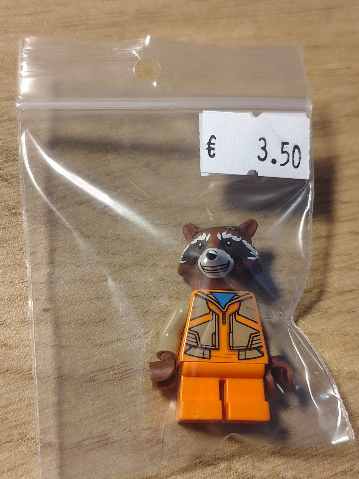 LEGO Super Heroes sh0858 Rocket Raccoon Minifigure, Ophalen of Verzenden, Zo goed als nieuw