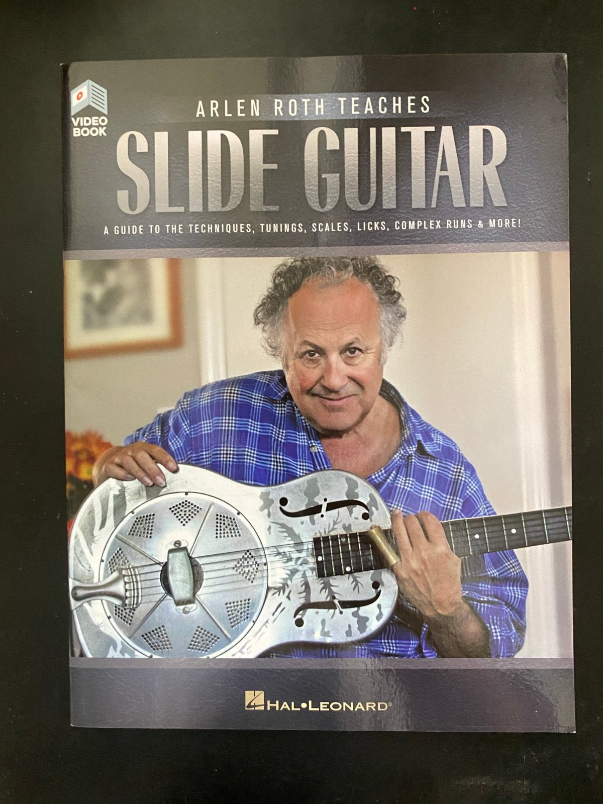 Arlen Roth Leert Slide Gitaar - Boek met Video Lessen, Ophalen of Verzenden, Nieuw, Instrument