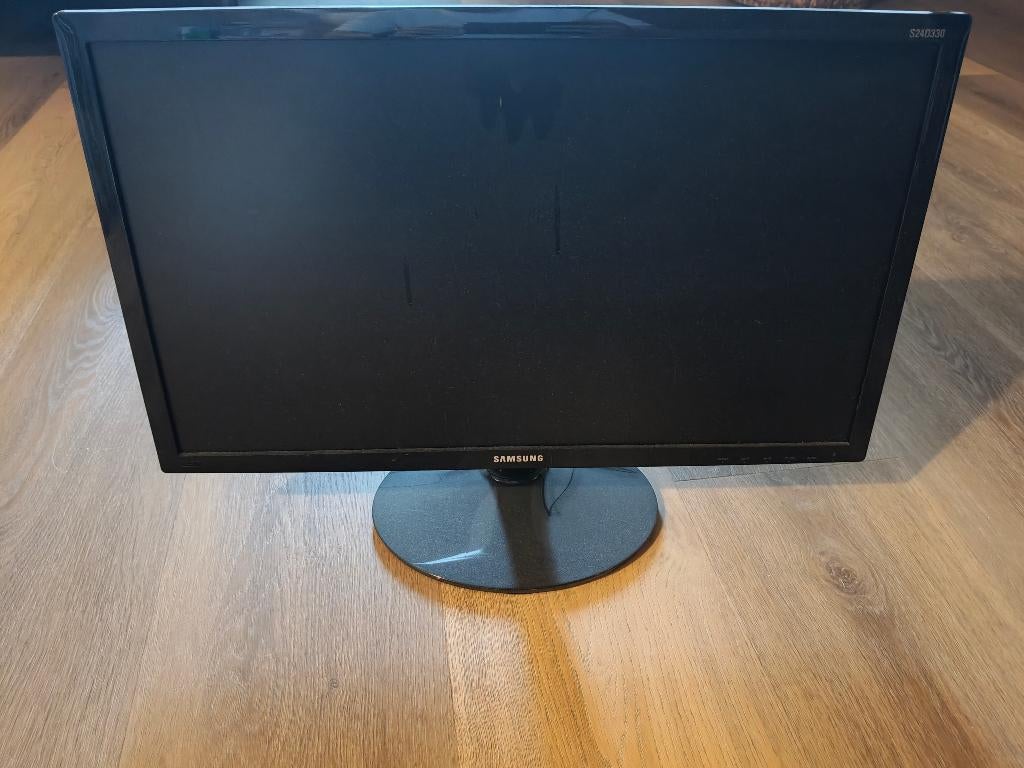 Samsung S24D330H Zwart, Computers en Software, Monitoren, Ophalen, IPS, HDMI, Full HD