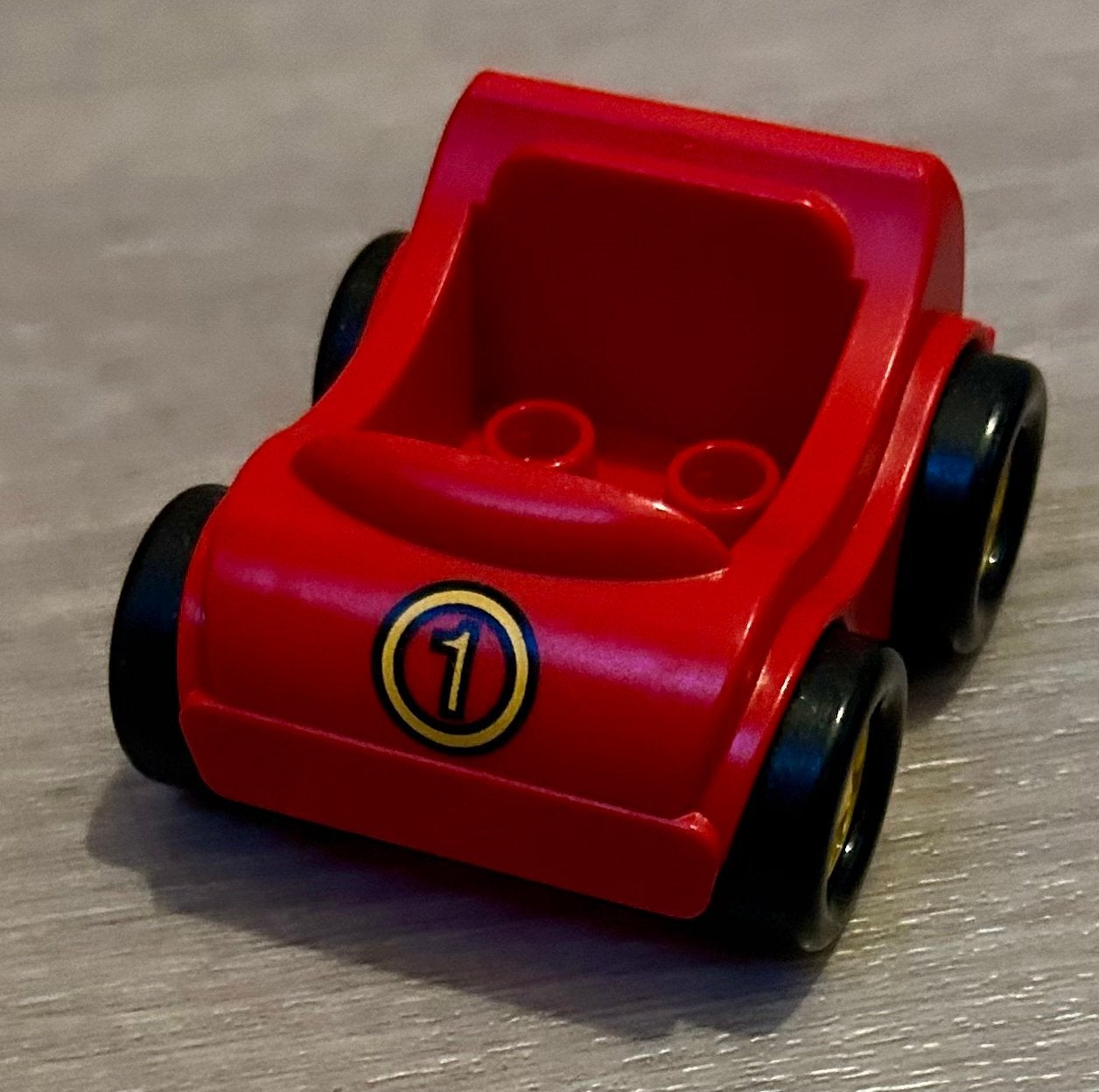 LEGO Duplo Race Auto uit set 2937, Gebruikt, Overige thema's, Overige typen, Ophalen of Verzenden
