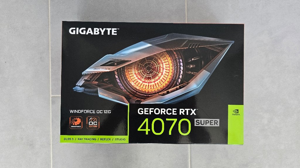 GeForce RTX 4070 SUPER Windforce OC 12G, Computers en Software, Videokaarten, Ophalen, GDDR6, PCI-Express 4, Nieuw