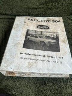 Peugeot 504 werkplaats handboek, Ophalen of Verzenden