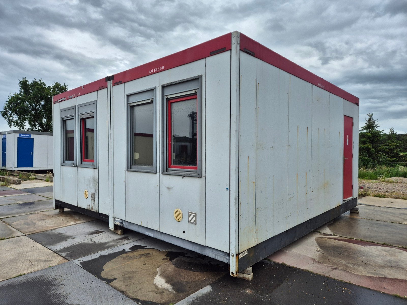Kantoorunit 6x6m woonunit bouwkeet container, Ophalen