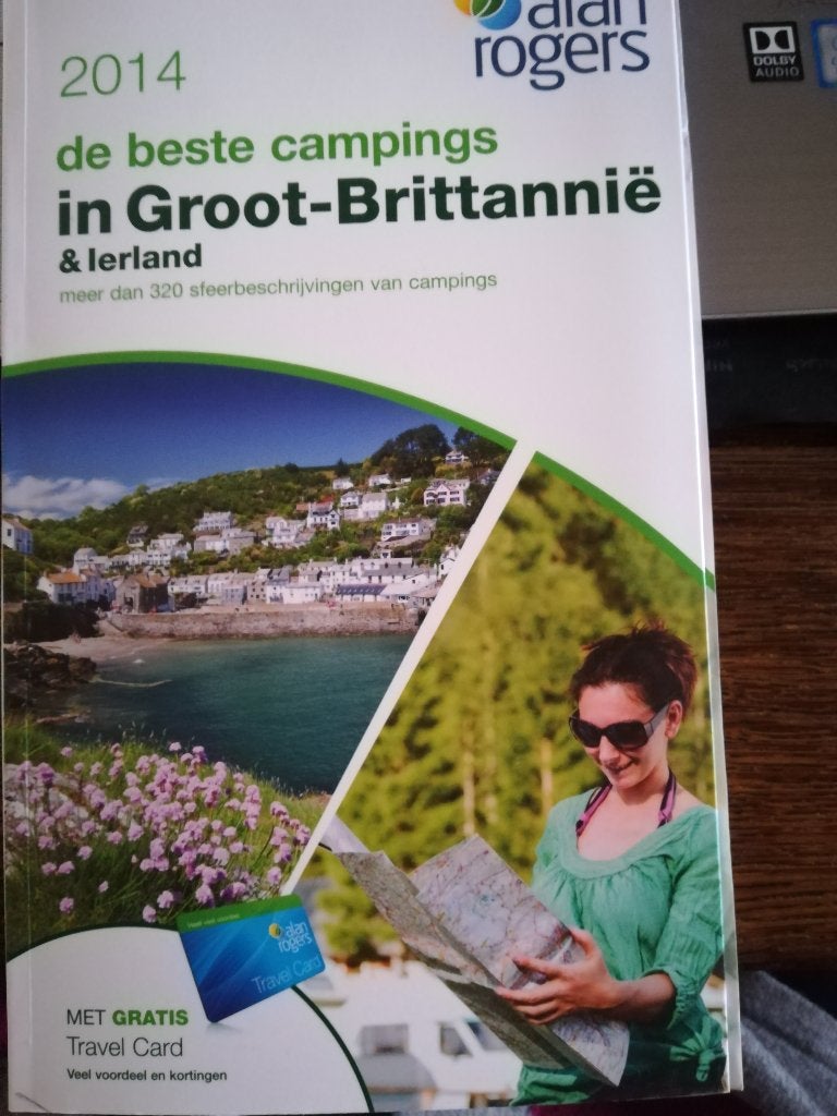 de beste campings in GROOT-BRITTANNIË -2014, Overige merken, Europa, Ophalen of Verzenden, Zo goed als nieuw