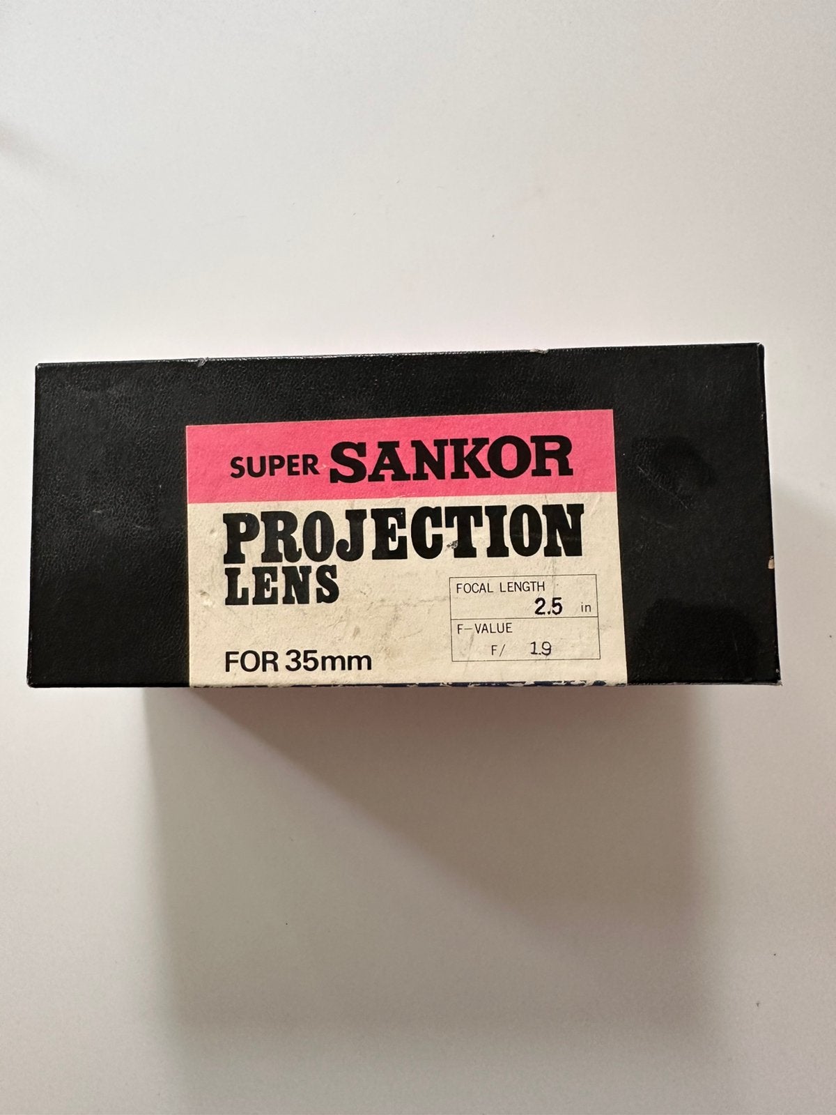 Vintage Super Sankor 35mm 1.9 lens bioscoop, Ophalen, Gebruikt