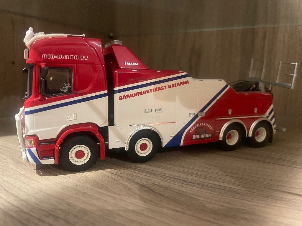 Wrecker 1:50 model, Hobby en Vrije tijd, Ophalen of Verzenden, Zo goed als nieuw, Bus of Vrachtwagen, Wsi