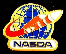 Nasda ruimtevaart pin, Verzamelen, Speldjes, Pins en Buttons, Verzenden, Nieuw, Transport, Speldje of Pin