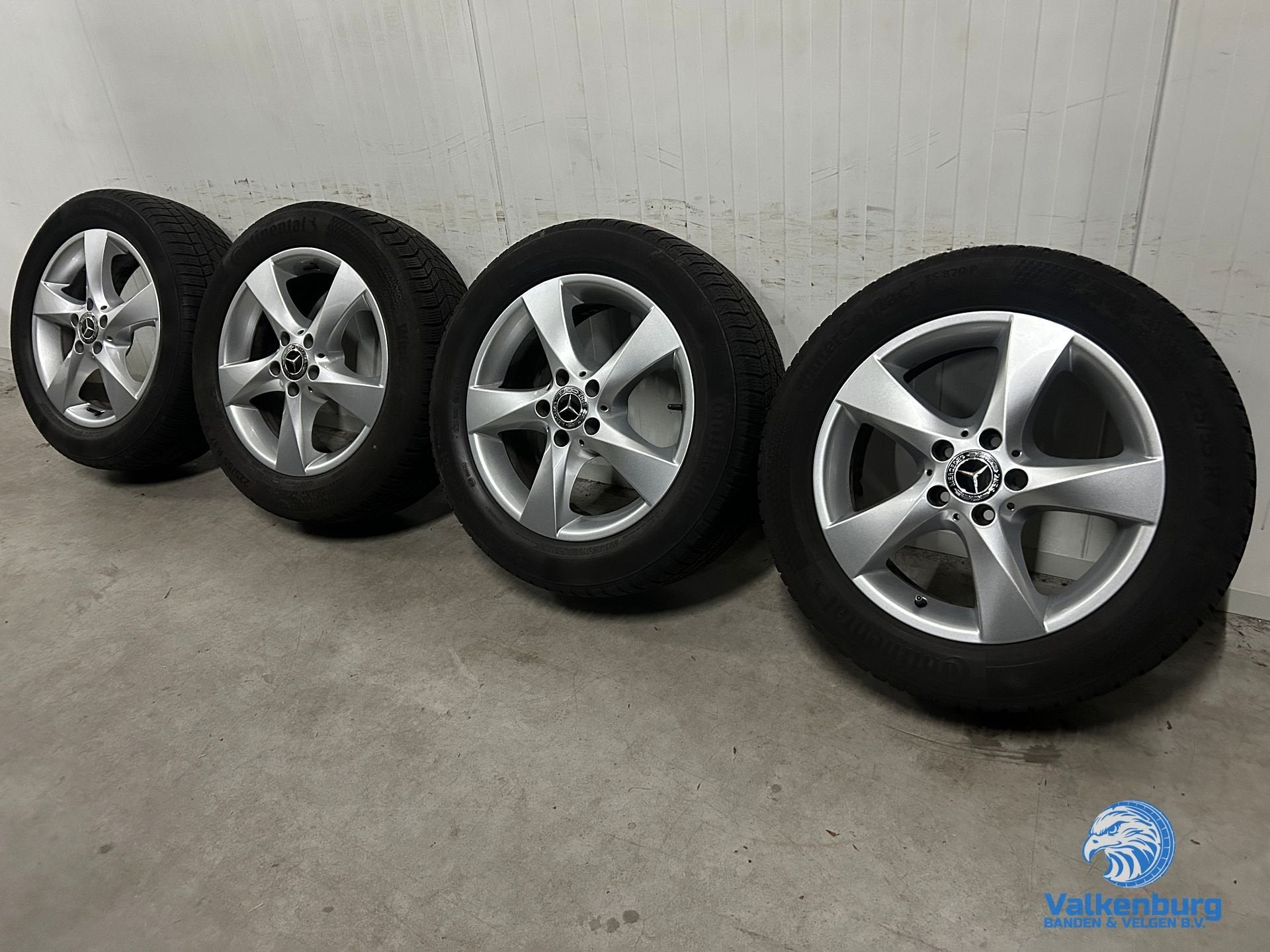 6-7mm! Originele Mercedes Vito V-Klasse W447 17 inch velgen
