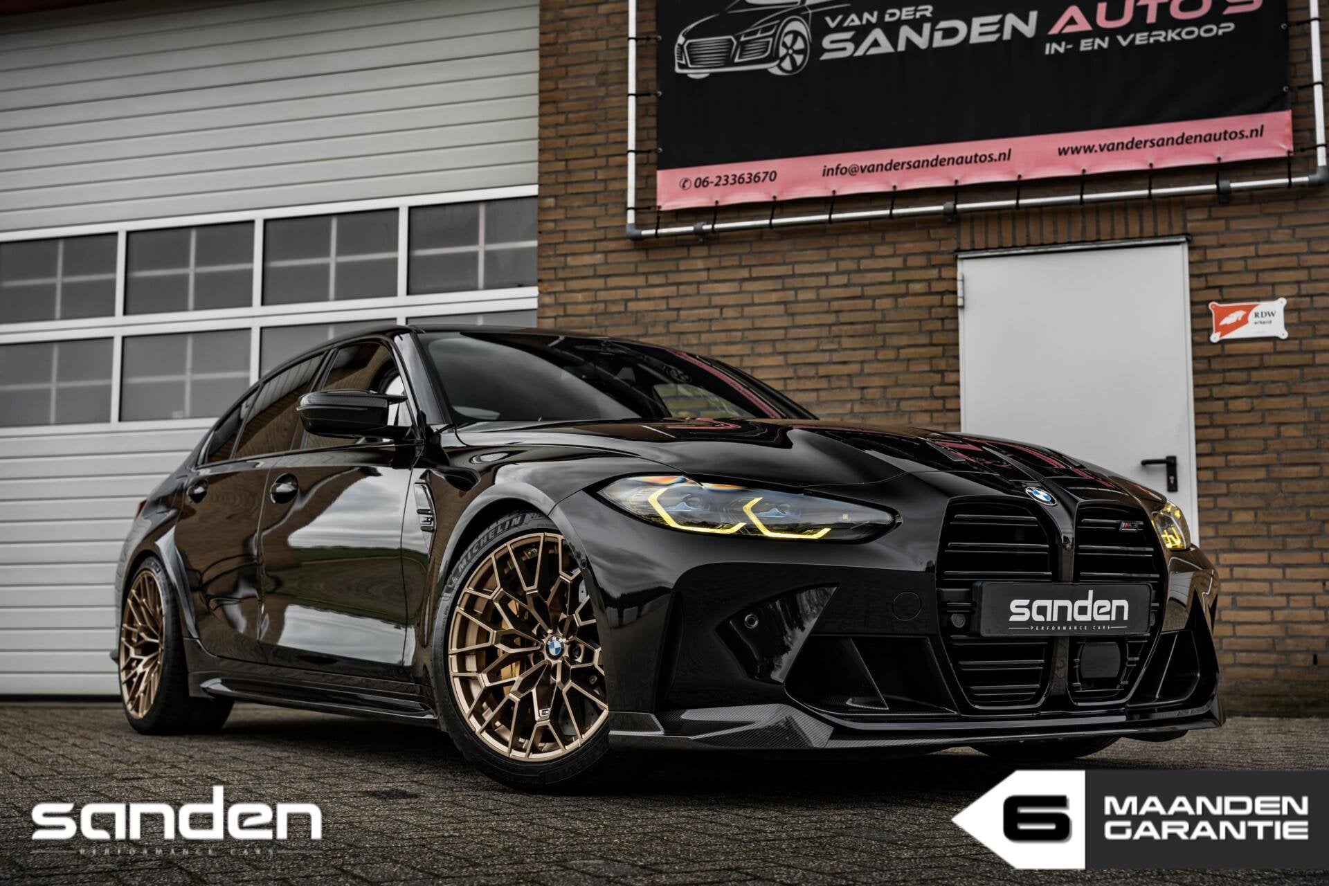 BMW M3 Competition Individual|MBucket|Keramisch|Track|Carbon, Auto's, Automaat, Achterwielaandrijving, Zwart, Bedrijf