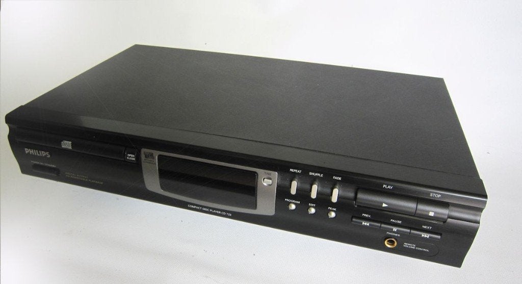 Philips CD723 met coaxiaal uitgang in prima staat, Ophalen of Verzenden, Refurbished, Philips