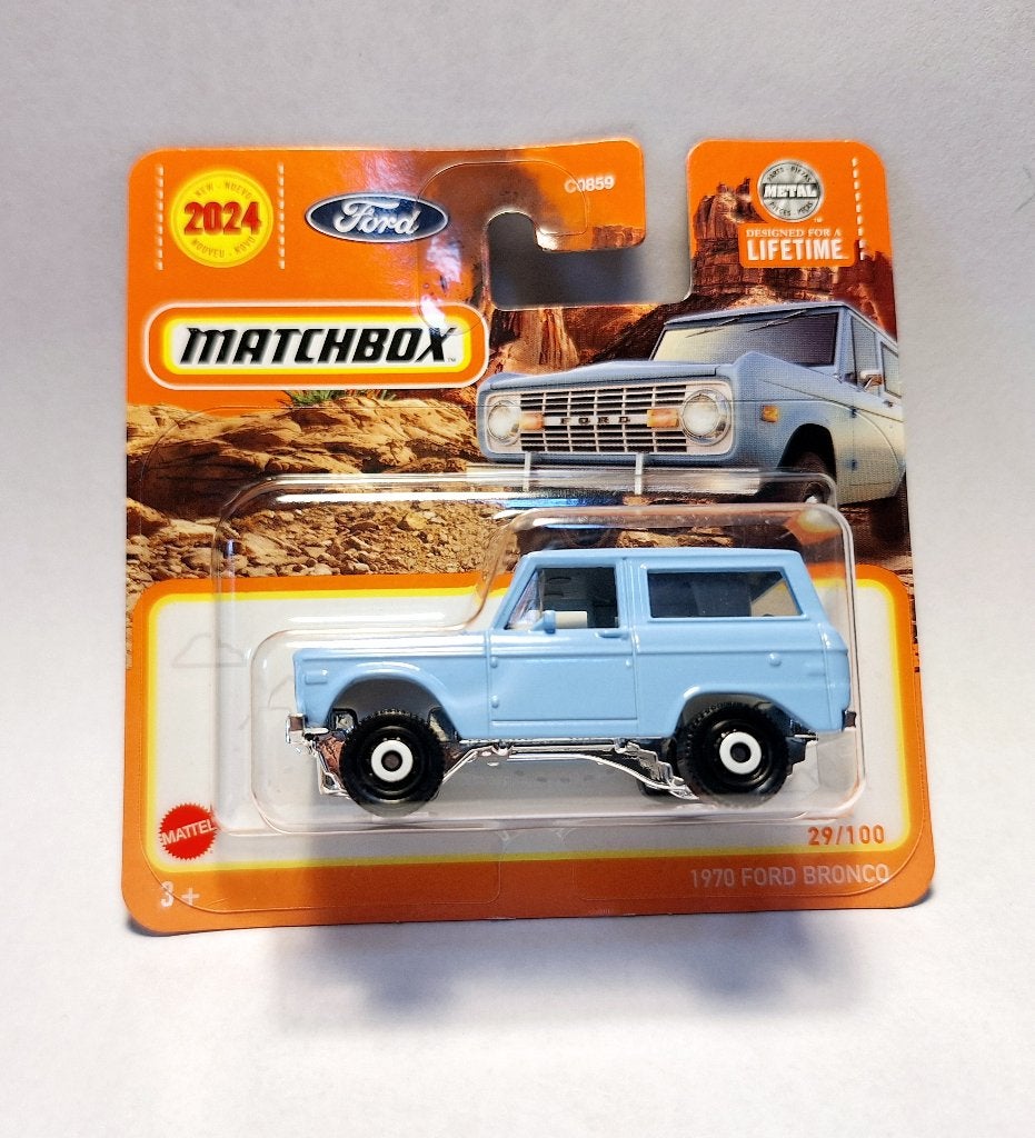 Ford Bronco 1970 Matchbox, Ophalen of Verzenden, Nieuw, Auto