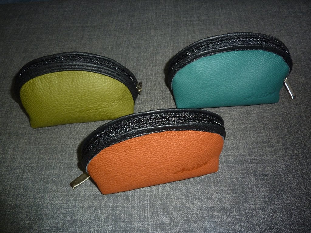 Artivo make-up toilettasjes echt rundleer Nieuw, Verzenden, Nieuw, Overige kleuren, Dame