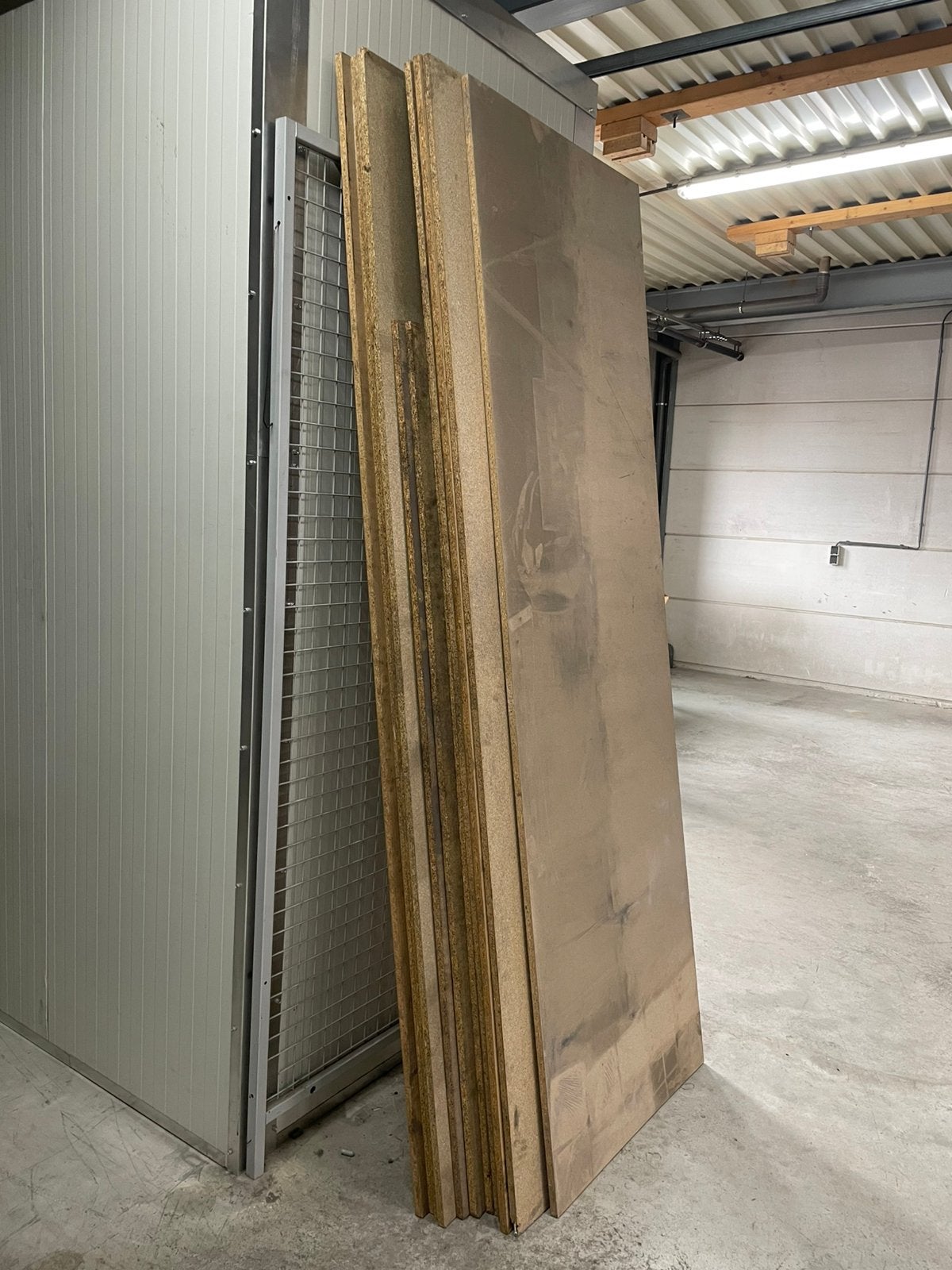 Spaanplaat platen, Doe-het-zelf en Verbouw, Platen en Panelen, Ophalen, Zo goed als nieuw