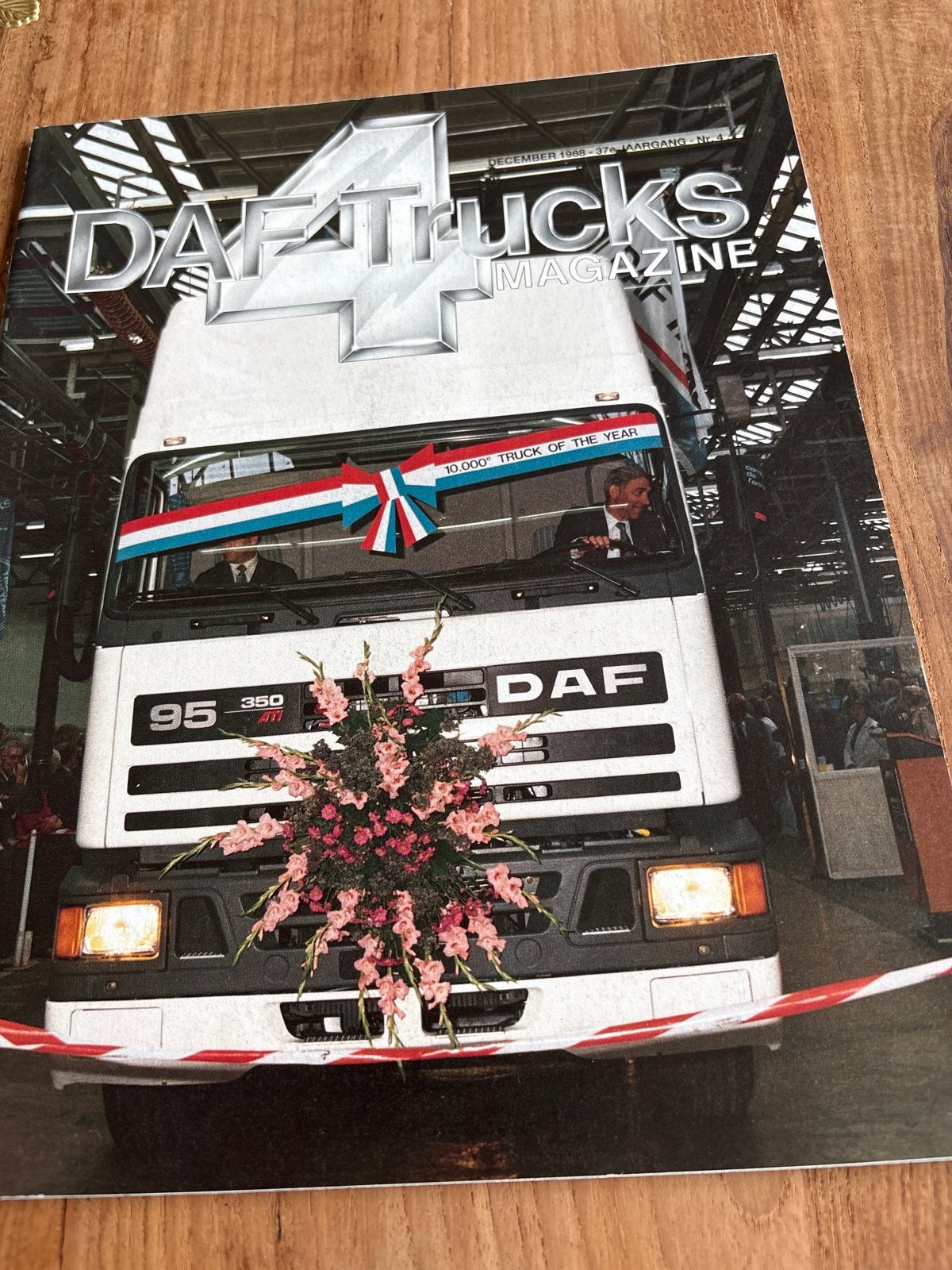 DAF Trucks Magazine - December 1988, Ophalen of Verzenden, Gelezen, Overige typen