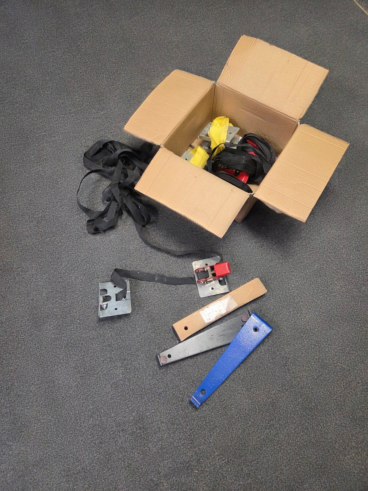Spanbanden 5x voor vloer te leggen, Overige materialen, 30 cm of meer, 50 tot 150 cm, Ophalen of Verzenden