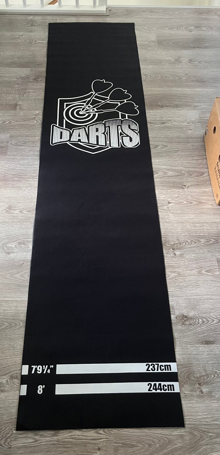 NIEUWE dartmat 60x260 cm inclusief afstandstreep “darts”, Sport en Fitness, Ophalen of Verzenden, Nieuw, Overige typen