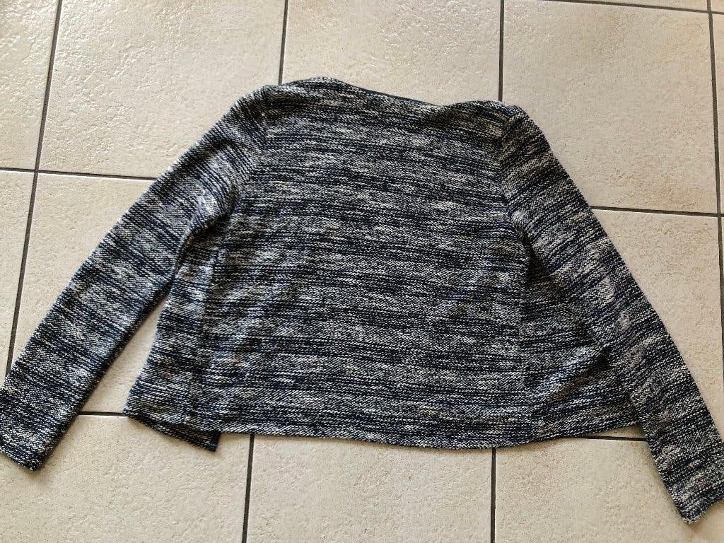 Mooi blauw/wit gemêleerd vest Esprit maat S/M, Maat 38/40 (M), Blauw, Ophalen of Verzenden, Zo goed als nieuw