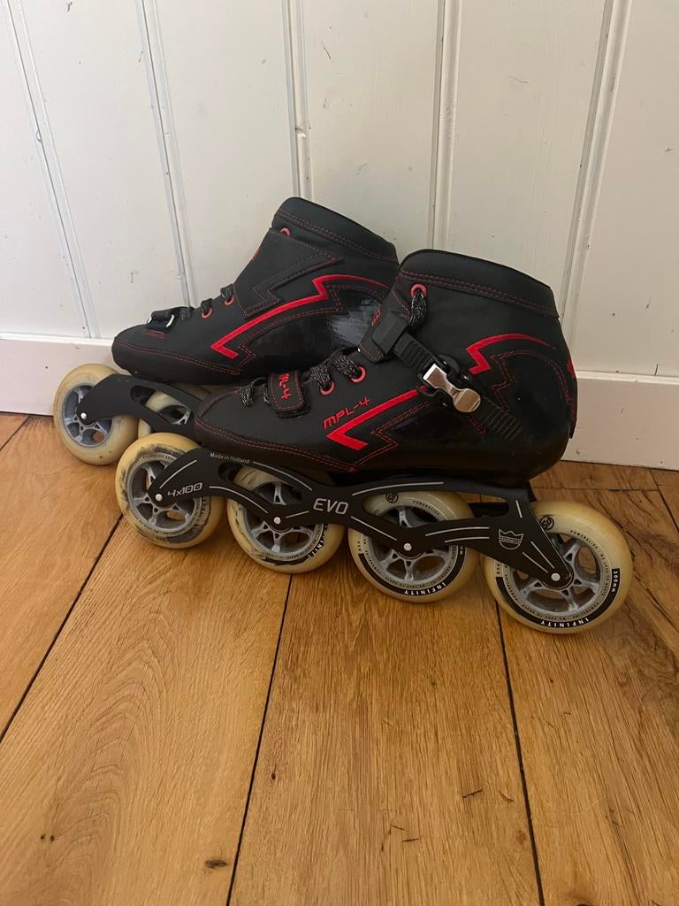 Maple MPL-4 skeelers, Ophalen of Verzenden, Gebruikt, Inline skates 4 wielen, Overige merken